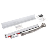 1m TTL 70-970mm Electronic Linear Scale Encoders Lathe Tool for 2/3 Axis Grating CNC Milling Digital Readout Display DRO