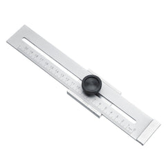 Carbon Steel Marking Gauge, 0-200/250/300mm, 0.1mm Resolution, 40mm Wide, Durable Tool for Woodworking & Engineering