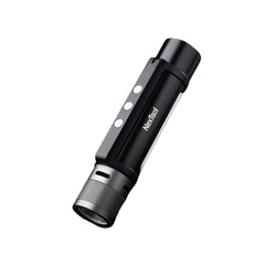 6-in-1 1000lm Dual-light Zoomable Alarm Flashlight USB-C Rechargeable Mobile Power Bank Magnetic Camping Work Light
