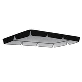2100D Oxford Cloth Swing Top Cover Swing Awning Waterproof Sun Protection Canopy Outdoor Garden Shade Canopy
