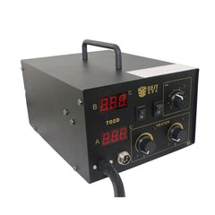2 In 1 650W High Power Hot Air Gun Soldering Rework Station with Digital Display with 3 Nozzles