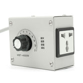 4000W AC 220V Variable Voltage Controller for Fan Speed Motor Temperature Dimmer