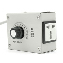 4000W AC 220V Variable Voltage Controller for Fan Speed Motor Temperature Dimmer