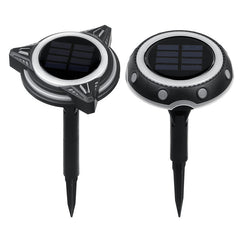 LED Solar Underground Lights Outdoor Waterproof Plastic Garden Decoration Lights Lawn Landscape Lights