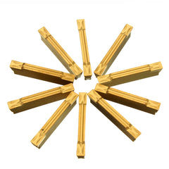 10x10 x100mm Grooving Tool Holder With 10pcs MGMN200 Insert Blade For 2mm Cut
