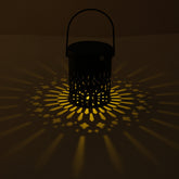 Outdoor Solar Lantern Light LED Solar Metal Lights Waterproof Hanging Lamp