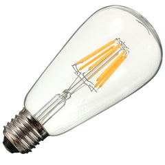 E27 ST648 Warm White Vintage Edsion Non-dimmable LED COB Light Bulb AC85-265V