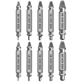 10 PCS Remover Damaged Screw Extractor 2In1 Drill Bit Broken Head Tool
