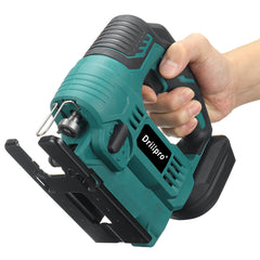 65mm 2900RPM 18V Brushless Jigsaw Electric Jig Saw Blade Adjustable Woodworking Power Tool For 18V Battery
