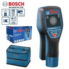 Professional D-TECT120 Wall Scanner Radar Technology Metal/Cable/Wood/Water Pipe/Wire High-precision Wall Gold plumb Dual Power Source Waterproof Construction Tool
