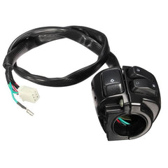 Pair 1inch 25mm Motorcycle Handlebar Control Switch Housing Wiring Harness for Harley