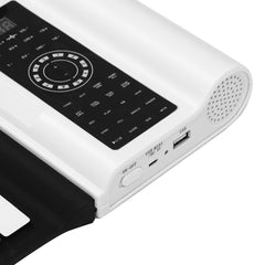 Electronic Hand Roll 88 Key Piano with Bluetooth and Dual Speaker