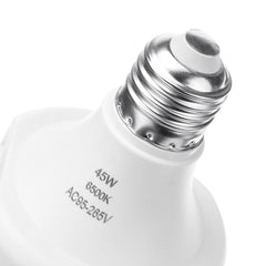 36W 45W 3Blades Folding E27 Motion Sensor LED Bulb Pendant Lamp Decor AC95-265V