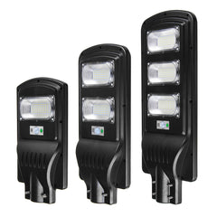 50/100/150LED Solar Powered Light Wall Street Lamp Sensor Floodlight IP65 Waterproof