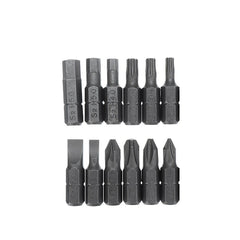 12 in 1 1300mAh Electric Screwdriver Magnetic Suction One Button Design with 3 LED Shadowless Lights
