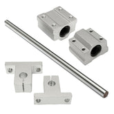 8mm Shaft 200-1000mm Length Optical Linear Rail Guide Support CNC Set