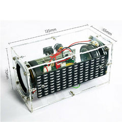 DIY Music Spectrum Bluetooth Speaker Two-channel Audio MP3 Mini Amplifier Electronic Production Kit