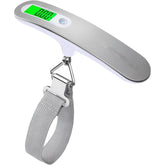 110lb/50kg Digital Portable Luggage Hanging Suitcase Scale with 4 Units