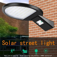 90LEDs Solar Powered Light Outdoor Waterproof Motion Sensor Street Light for Garden Decoration