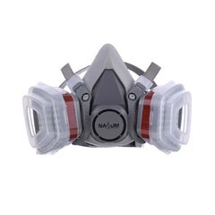 Respirator Mask with Protective Goggles for Paint Spray Dust Chemicals Protection Odour Control