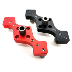 6/8/10mm Vertical Pocket Hole Jig Woodworking Dowel Drill Guide Self Centering 3-Hole Drill Bit Guide Jig Positioner Locator