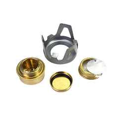 High Quality Outdoor Picnic Stove New Mini Ultra-light Spirit Combustor Alcohol Stove Camping Furnace Camping Portable Folding