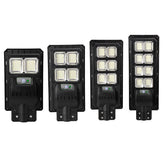 LED Solar Street Light PIR Motion Sensor Outdoor Garden Waterproof Wall Lamp Remote Control