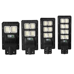 LED Solar Street Light PIR Motion Sensor Outdoor Garden Waterproof Wall Lamp Remote Control