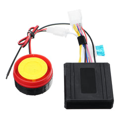 12V Motorcycle Security Alarm System Remote Control Engine Start Universal