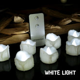 12PCS LED Flickering Candle Tea Light With Remote Control for Home Garden Balcony Decor