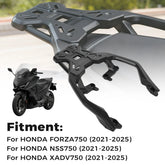 Rear Luggage Carrier Rack for HONDA XADV750 FORZA750 Motorcycle Cargo Rack Storage Box Support Special for XADV750 2021-2024 2025