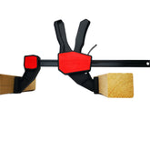 Reinforced G-Clamp with Quick Conversion, 6" & 12" Options, Ideal for Joinery & Laminating, 70KG Clamping Force