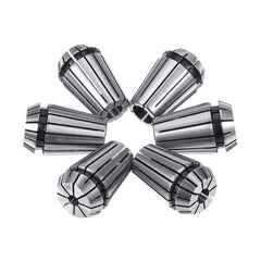 6pcs ER20 1/8-9/32 Inch Chuck Collet Spring Collet Set for CNC Milling Lathe Tool