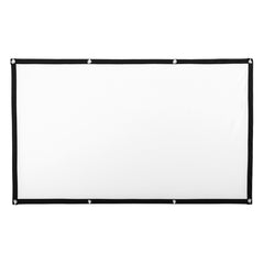 60 72 84 100 120 Inch 16:9 HD Curtain Display Screen Indoor Outdoor Home Theatre