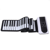 61/88 Key Hand Roll Up Electronic Keyboard Piano with APP-assisted Teaching Function