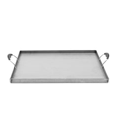 Stainless Steel Griddle Flat Top Cooking BBQ Grill Heat Distribution Stoves