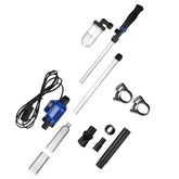 15W Tank Water Changer Gravel Sand Washer Multi-Function 800L/h Flow Fish
