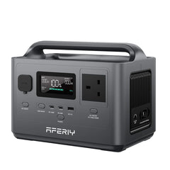 Portable Power Station 400W 256Wh LiFePO4 Battery, 300W AC & 120W Solar Charging for Reliable Backup for Camping,RV Outdoor Solar Generator