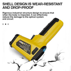 -50~800 LCD Color Display Non-Contact Infrared Thermometer High Temperature Infrared Laser Electronic Thermometer IR Thermometer Pyrometer