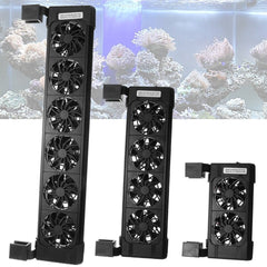2/3/4/5/6 Head Aquarium Cooling Fan Adjustable Submersible Cooler Fast Cooling Low Noise Angle Adjustable with Safety Net