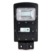 20W Waterproof Solar Street Light Outdoor without Mounting Pole, Light Control + Motion Sensor Solar Floodlight Security Wall Lamp