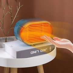 Portable Mini Electric Heater - Silent Fast Heat, Energy-Saving Desktop Warmer for Home & Office
