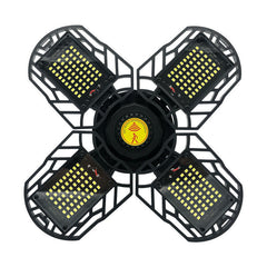 40/60/80W Deformable E26/E27 Ultra-bright LED Garage Ceiling Light Motion Activated