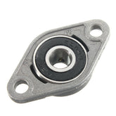 8/10/12/15/17mm Bore Diameter Zinc Alloy Pillow Block Flange Linear Bearing KFL Series CNC