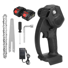 66" Mini Rechargable Electric Chain Saw Cordless One-handed Lithium Electric Saws Pruning Shears Cutter