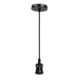 E26/E27 Retro Pendant Light Cafe Living Room Ceiling Lamp Bulb Adapter Holder Socket Base