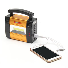110- 240V Solar Power Panel Generator Solar Powered System 3 LED Lamps Generator