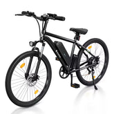 Electric Bike 36V 10.4AH 250W Motor Recommended Top Speed 25KM/H 26inch Tire 75-100KM Max Mileage 150KG Max Load Electric Bicycle