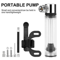 Portable Bike Air Pump High-Pressure Power Waterproof 100g Lightweight Mini Hand Pump for Bike Basketball Football