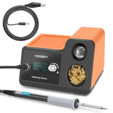 2 in 1 Hot Air Gun Soldering Station OLED Digital Adjustment Auto Sleep 1s-6s Fast Heating Repair Tool